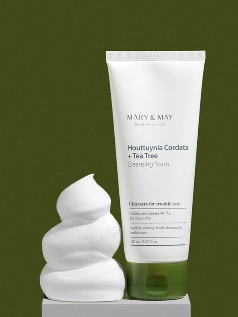 Houttuynia Cordata + Tea Tree Cleansing Foam