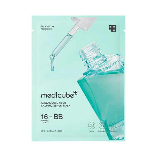 Azelaic Acid 16 BB Soothing Serum Mask – Καταπραϋντική Μάσκα Προσώπου με Αζελαϊκό Οξύ για Ατέλειες, Κοκκινίλες & Πόρους