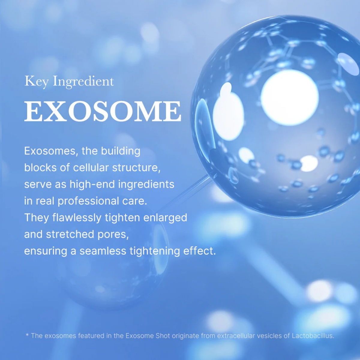 One Day Exosome Shot Pore Ampoule 7500 - Εντατική Θεραπεία Εξωσωμάτων για Πόρους και Υφή