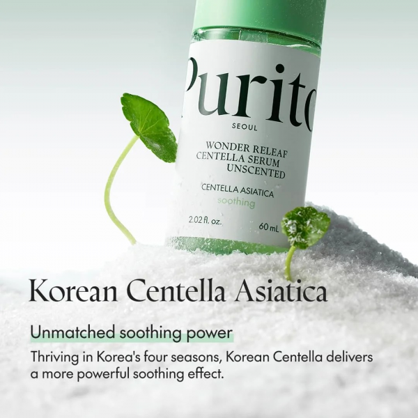 Wonder Releaf Centella Serum Unscented - Καταπραϋντικός ορός προσώπου