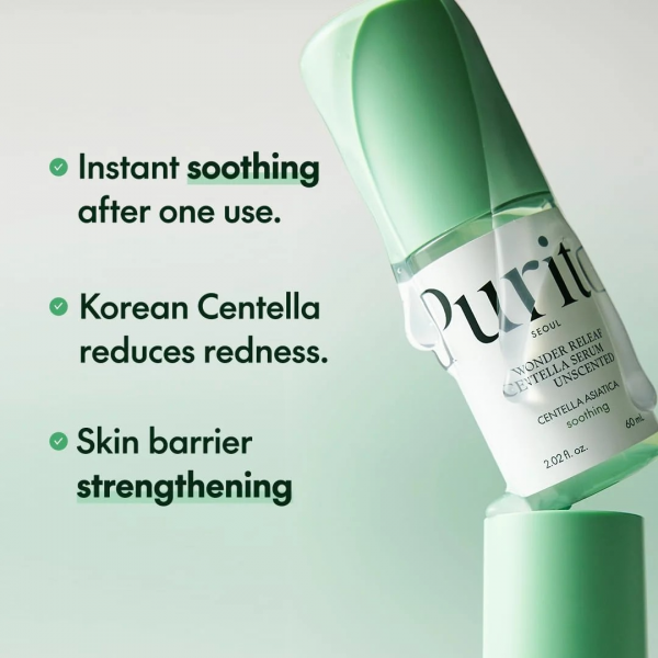 Wonder Releaf Centella Serum Unscented - Καταπραϋντικός ορός προσώπου