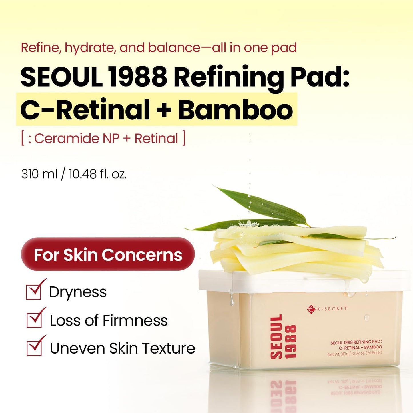 SEOUL 1988 Refining Pad: C-Retinal + Bamboo