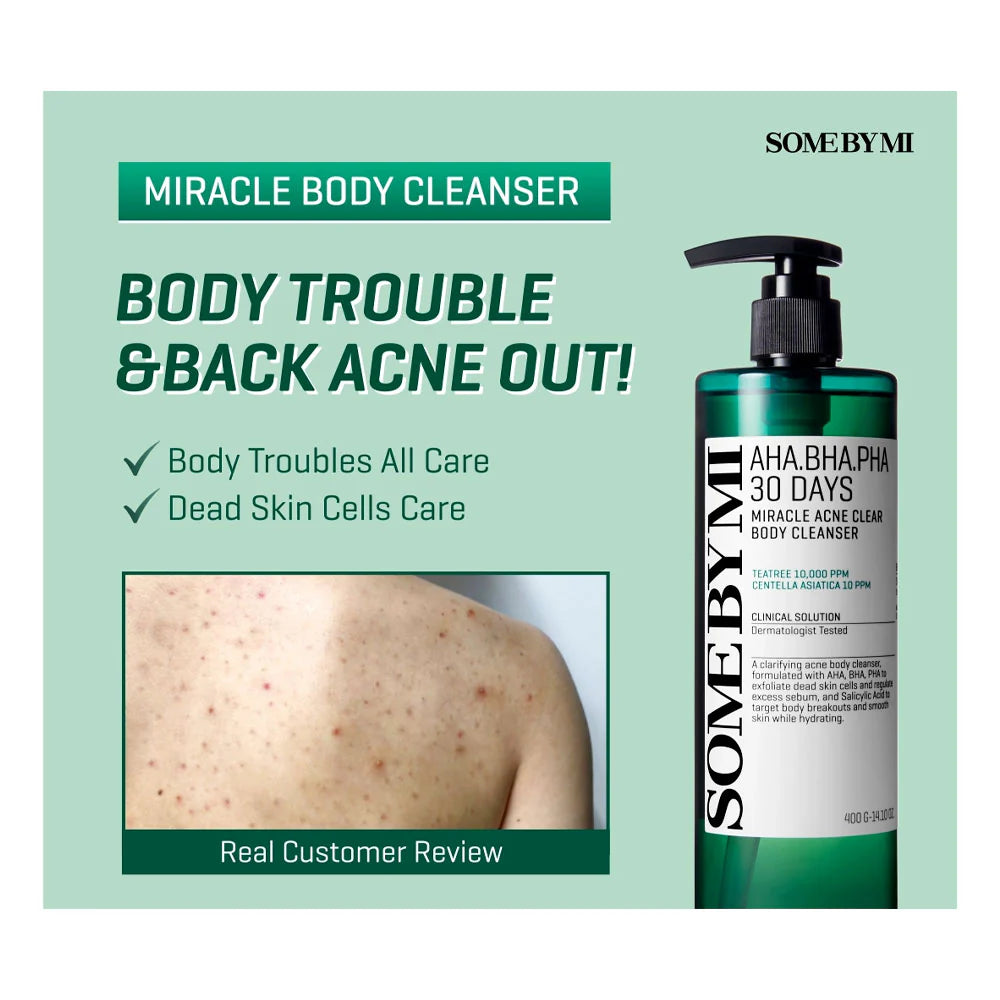 AHA-BHA-PHA 30 days Miracle Acne Body Cleanser 