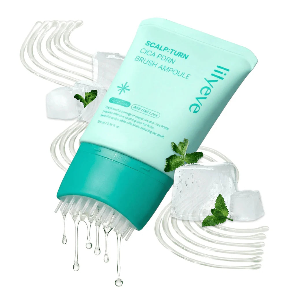 Scalp:Turn Cica PDRN Brush Ampoule - Αμπούλα για το Τριχωτό κατά της Τριχόπτωσης & της Πιτυρίδας
