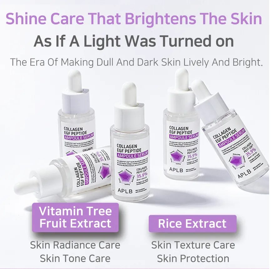 Collagen EGF Peptide Ampoule Serum – Ορός σύσφιξης & αναγέννησης με κολλαγόνο και πεπτίδια