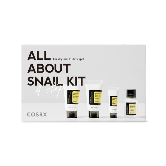 All About Snail Kit - Σετ ρουτίνας περιποίησης με έκκριμα σαλιγκαριού