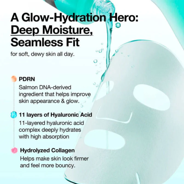 PDRN Hyaluronic Acid Capsule 100 Serum Mask - Μάσκα Εντατικής Ενυδάτωσης & Ανάπλασης
