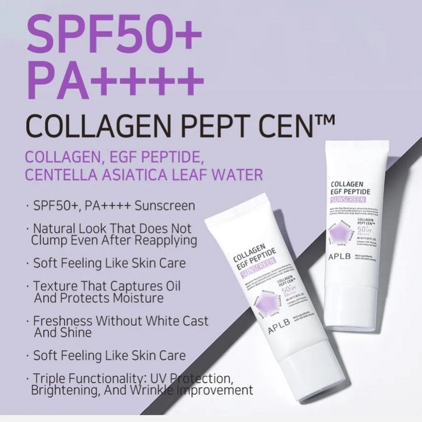 Collagen EGF Peptide Sunscreen SPF50+ PA++++