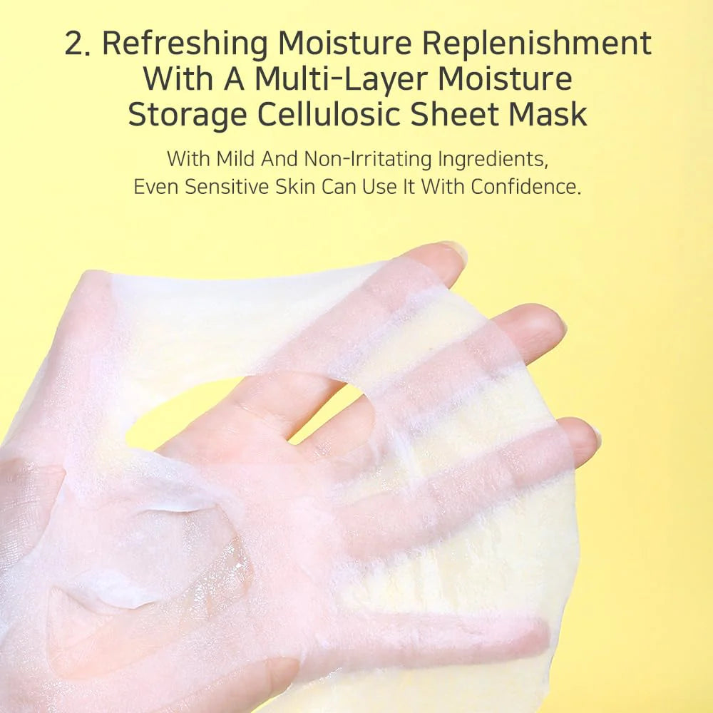 Retinol Vitamin C Vitamin E Sheet Mask