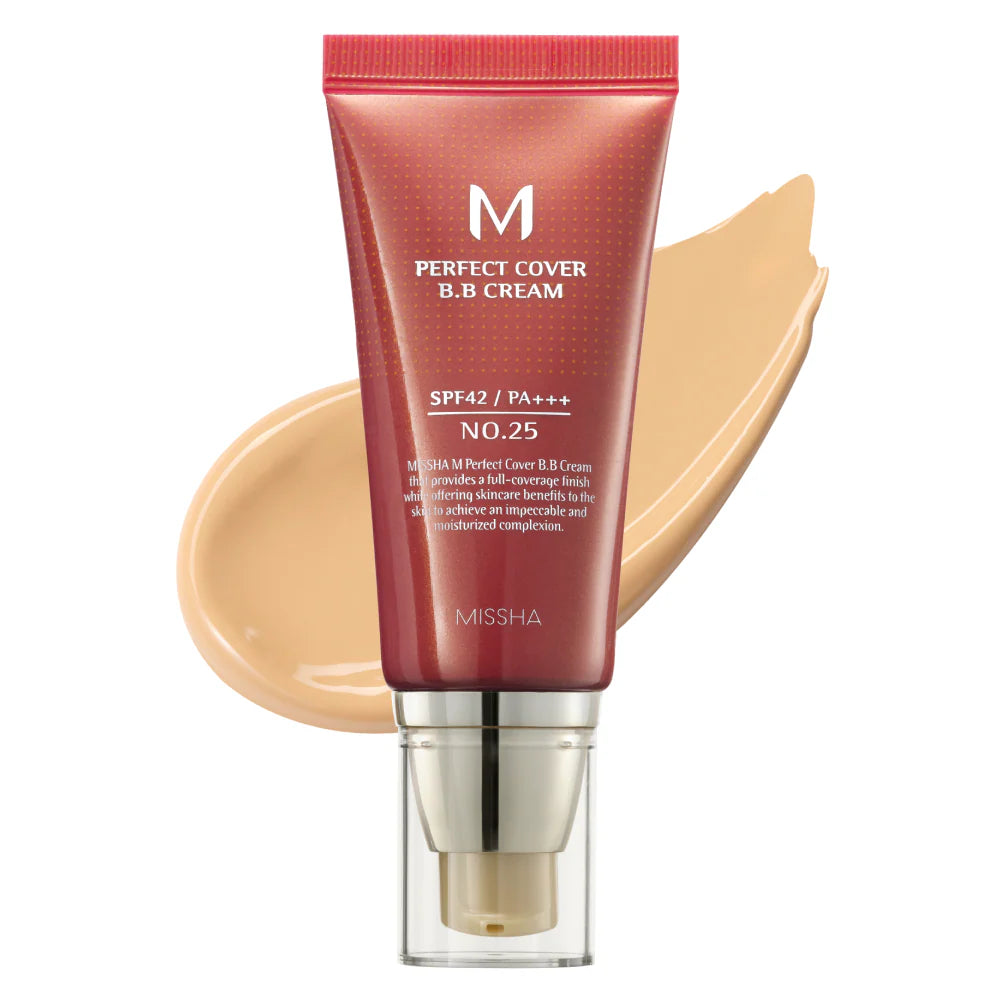 M Perfect Cover BB Cream SPF42 PA+++ #25 Warm Beige