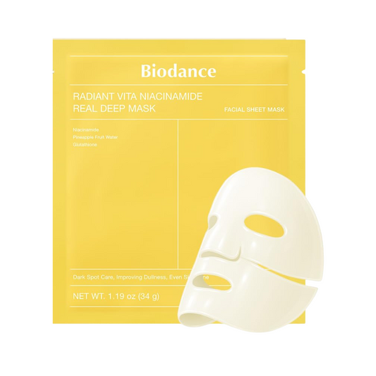 Radiant Vita-Niacinamide Real Deep Mask - Gel Μάσκα για ομοιόμορφο τόνο επιδερμίδας