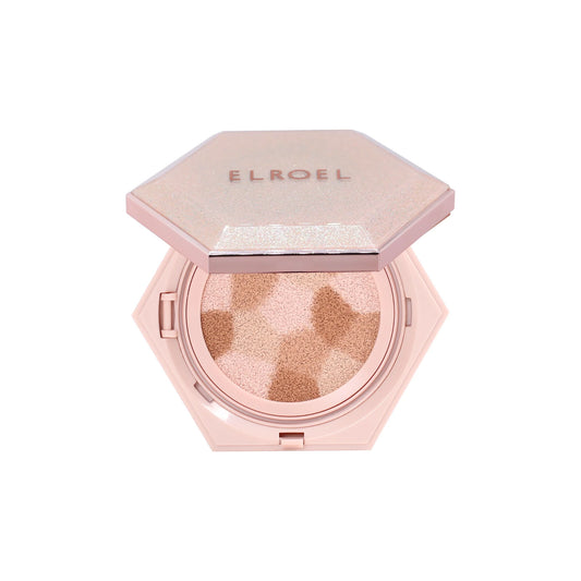 Blending Compact Cushion #21 Light Beige - 4 σε 1 Cushion για Λάμψη, Κάλυψη & Περιποίηση