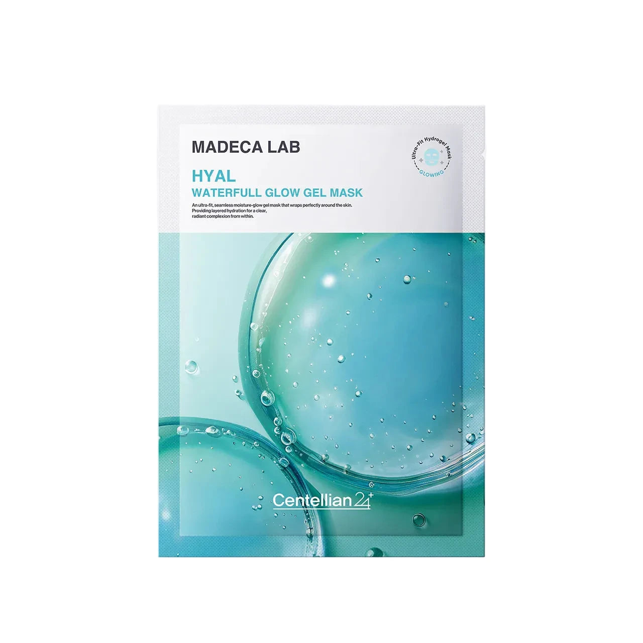 Hyal Waterfull Glow Gel Mask - Ενυδατική Hydrogel Μάσκα Λάμψης με 10 Τύπους Υαλουρονικού Οξέος