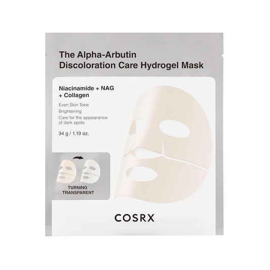 Arbutin Discoloration Hydrogel Mask - Μάσκα Λάμψης & Διόρθωσης Δυσχρωμιών