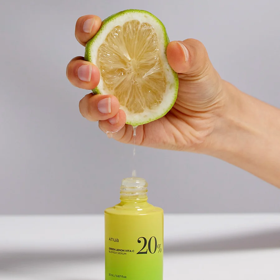 Green Lemon Vita C Blemish Serum - Ορός με βιταμίνη C και φερουλικό για λάμψη