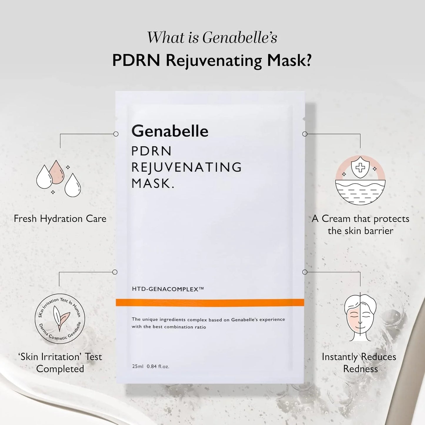 PDRN Rejuvenating Mask - Μάσκα Αναζωογόνησης με PDRN