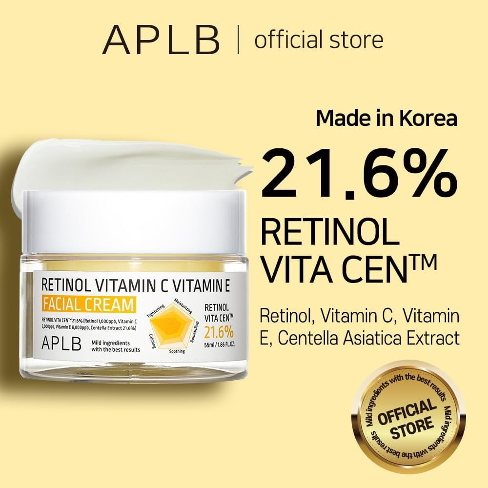 Retinol Vitamin C Vitamin E Facial Cream – Κρέμα Αναζωογόνησης & Αντιγήρανσης