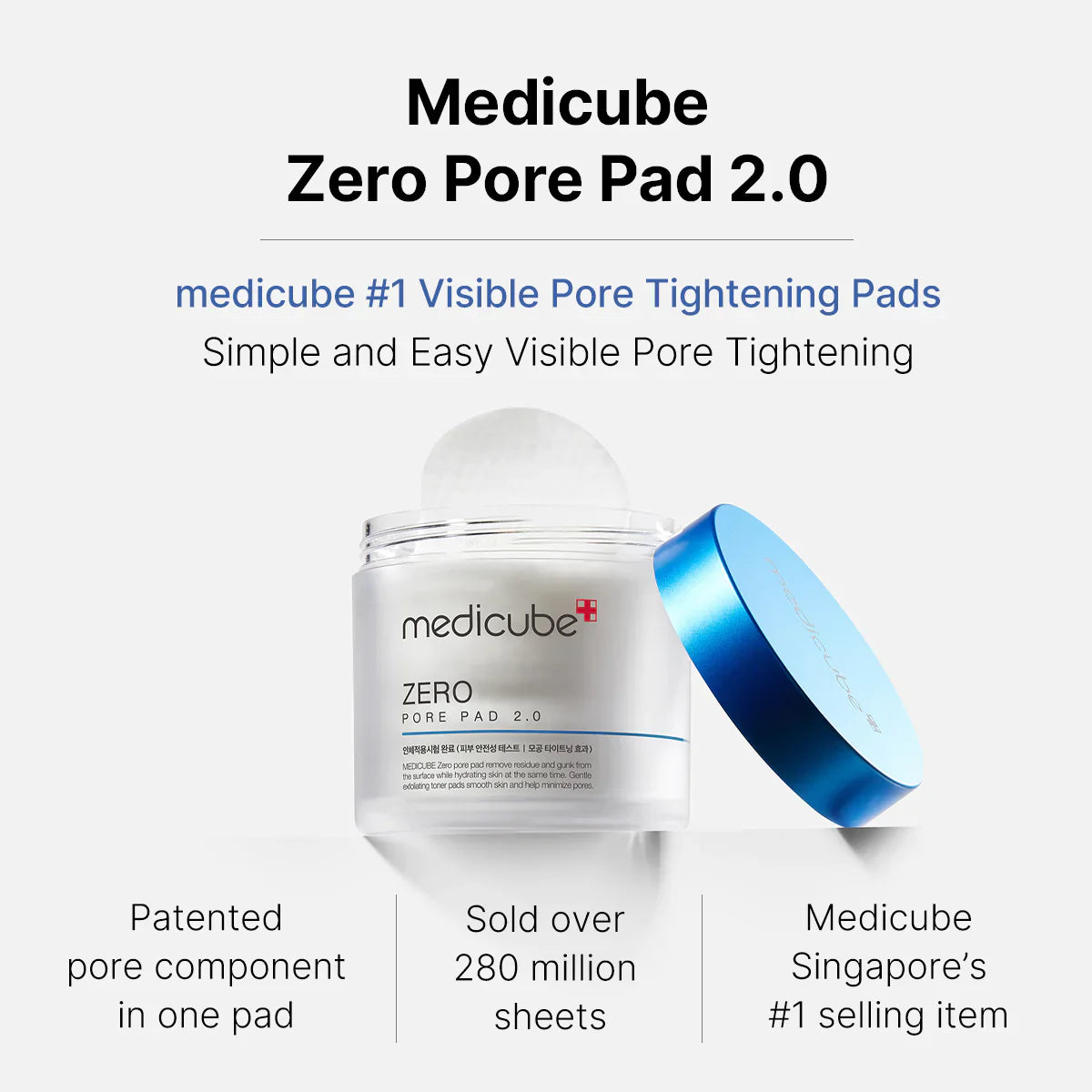 Zero Pore Pad 2.0 - Απολεπιστικά δισκία για λείο δέρμα