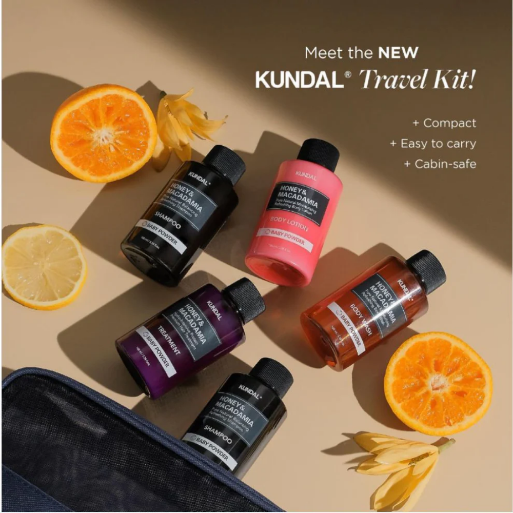 Honey & Macadamia Travel Kit White Musk