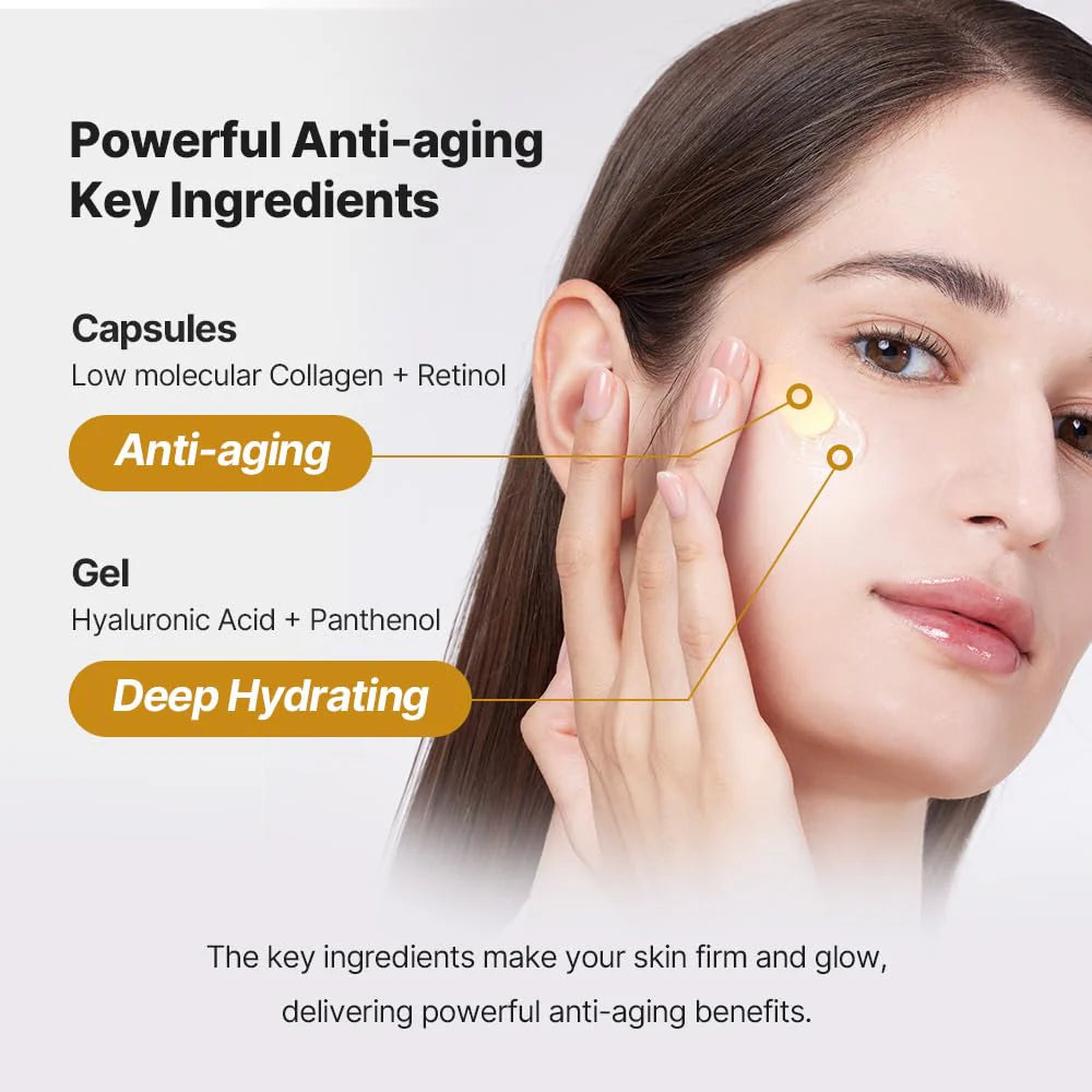 Deep Collagen Retinol Power Boosting Capsule Cream - Κρέμα Αναδόμησης με Κολλαγόνο και Ρετινόλη