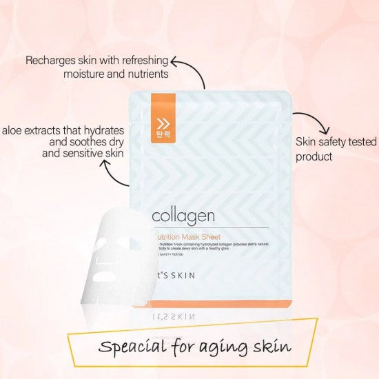 Collagen Nutrition Mask Sheet - Μάσκα με κολλαγόνο