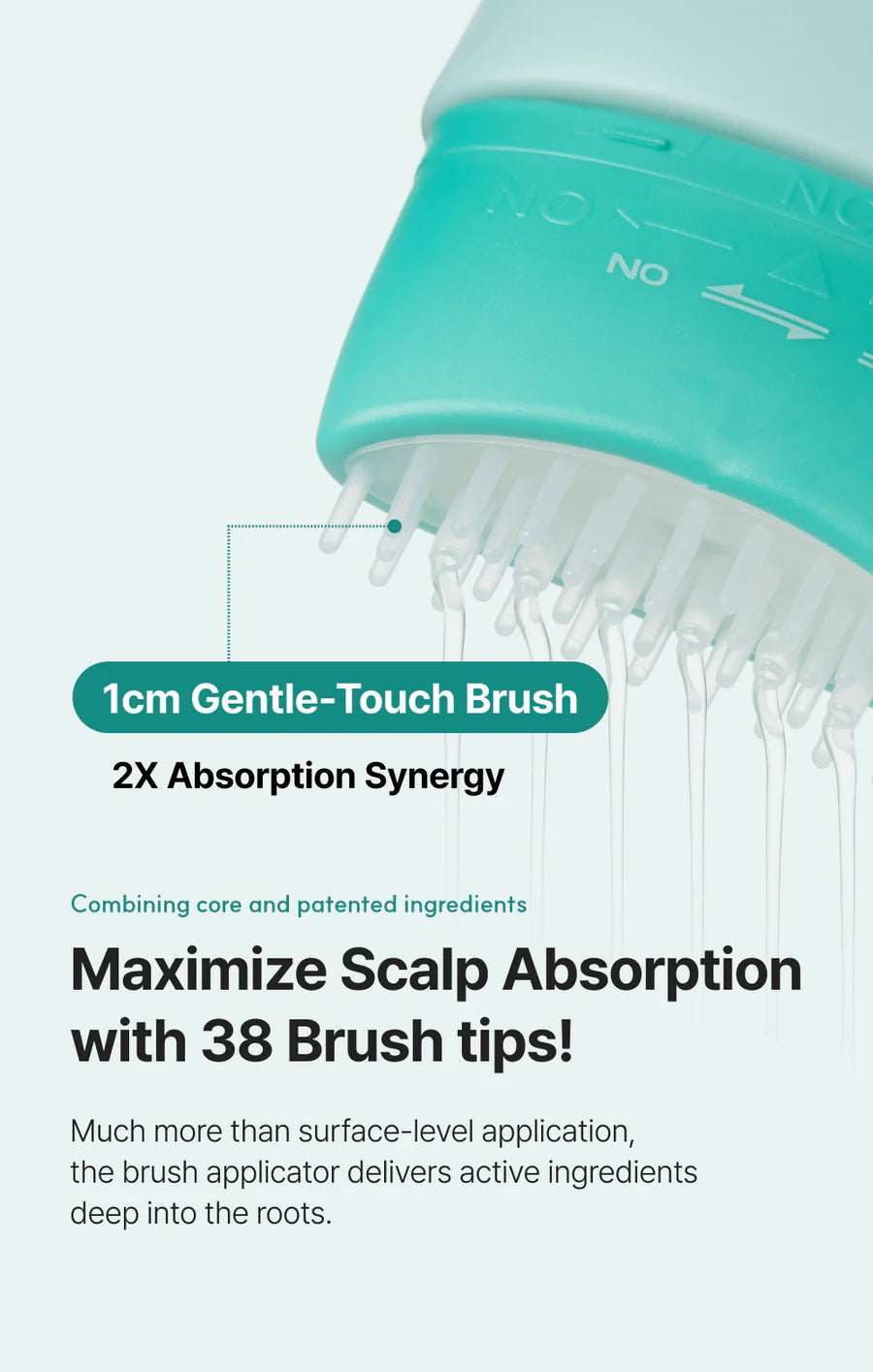 Scalp:Turn Cica PDRN Brush Ampoule - Αμπούλα για το Τριχωτό κατά της Τριχόπτωσης & της Πιτυρίδας