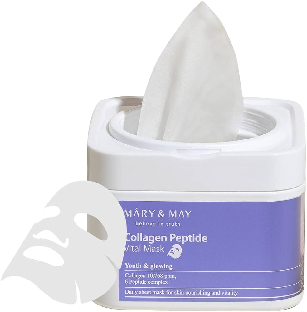 Collagen Peptide Vital Mask - Μάσκες για σφριγηλότητα και ελαστικότητα