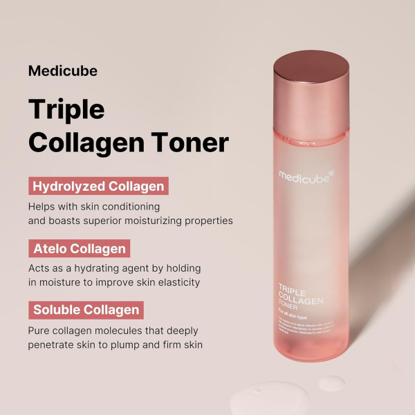 Triple Collagen Toner - Τονωτική λοσιόν με κολλαγόνο