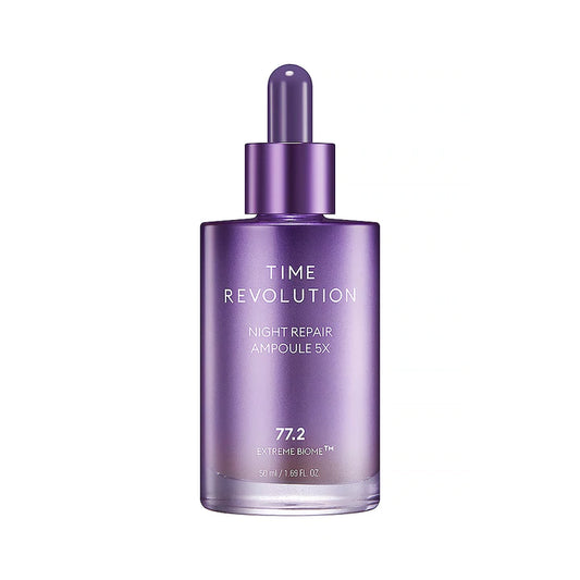 Time Revolution Night Repair Ampoule 5x - Κορυφαία θεραπεία αντιγήρανσης με προβιοτικά πέμπτης γενιάς