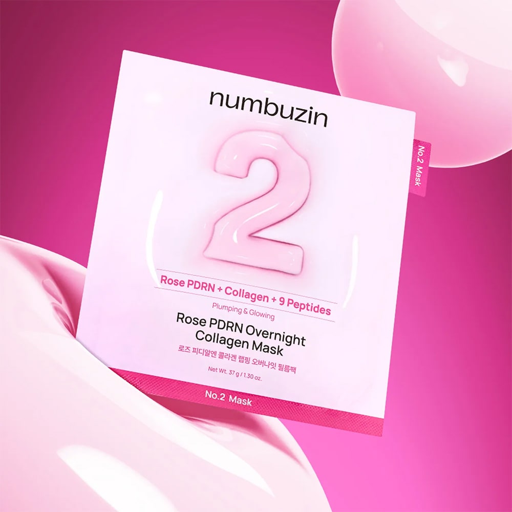 No.2 Rose PDRN Overnight Collagen Mask