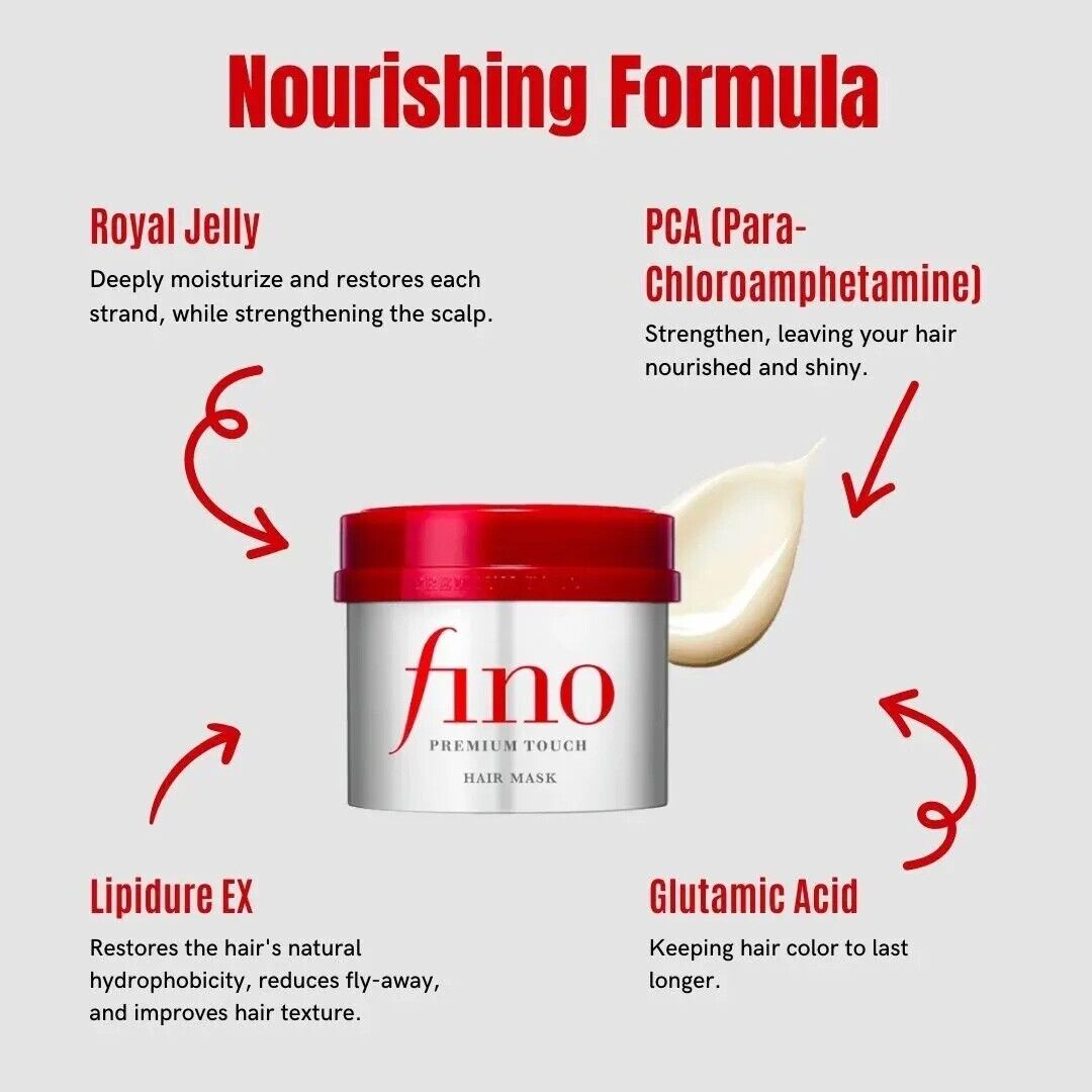 Fino Premium Touch Penetrating Essence Hair Mask - Μάσκα για αποκατάσταση της φθοράς των μαλλιών