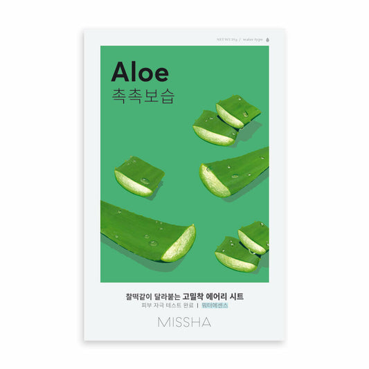 Airy Fit Sheet Mask - Aloe - Μάσκα με αλόη για καταπράυνση, αντιοξείδωση