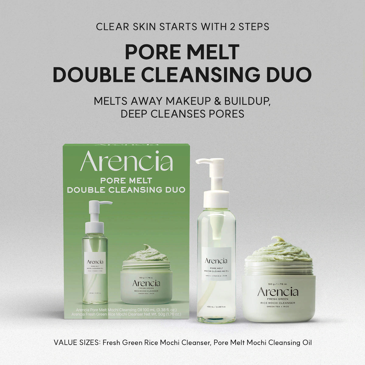 Pore Melt Double Cleansing Duo Set