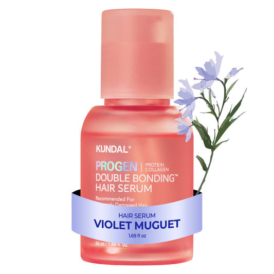 Progen Double Bonding Hair Serum Violet Muguet – Serum Επανόρθωσης με Πρωτεΐνες & Ceramides για Δυνατά & Λαμπερά Μαλλιά