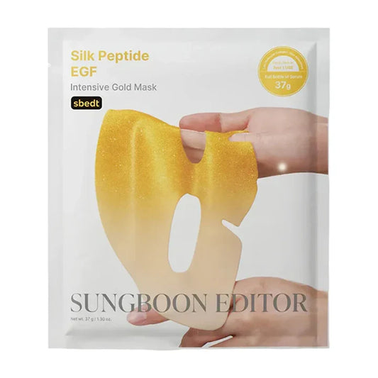 Silk Peptide EGF Gold Mask - Μάσκα Προσώπου Νυχτερινής Ανόρθωσης με 24Κ Χρυσό, Πεπτίδια & EGF